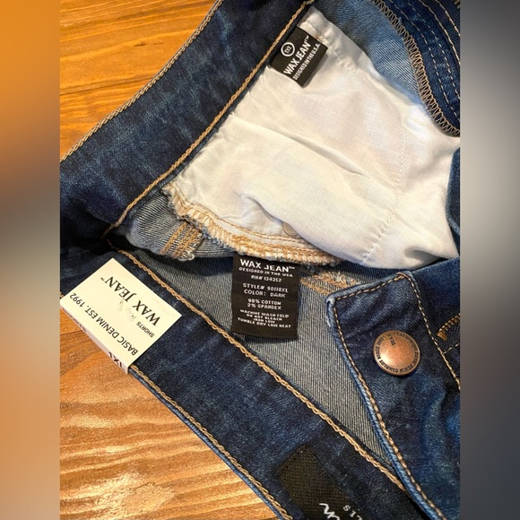 Women's Plus Size 1XL flower embroided Curvy Denim Jean Ripped Shorts Wax Jeans - Picture 12 of 15